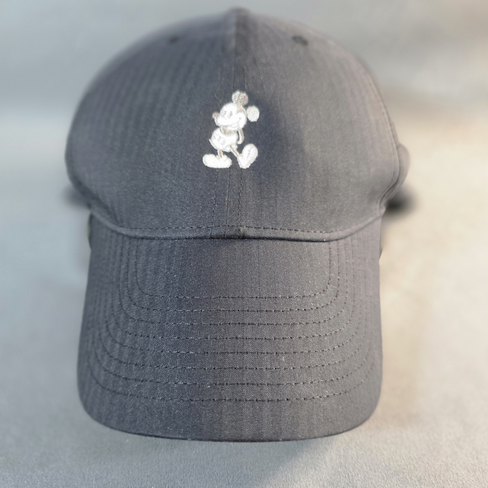 Charcoal Embroidered Women's Cap